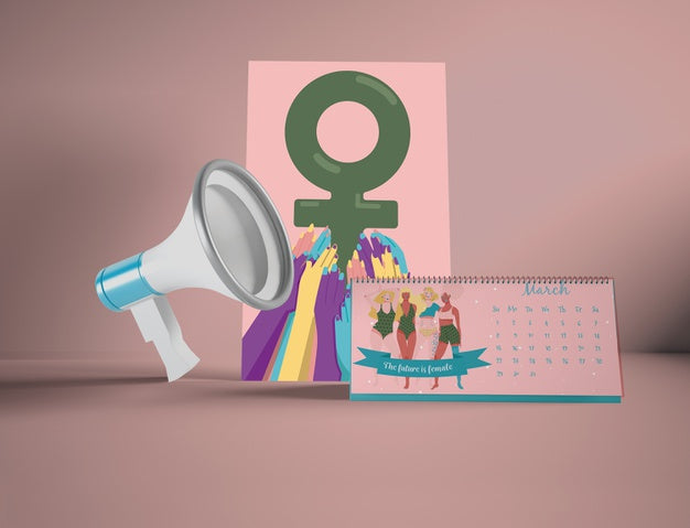 Free International Women'S Day With Mock-Up Psd