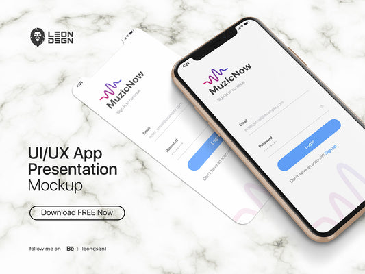 Free Iphone 11 Mockup Ui/Ux App Presentation
