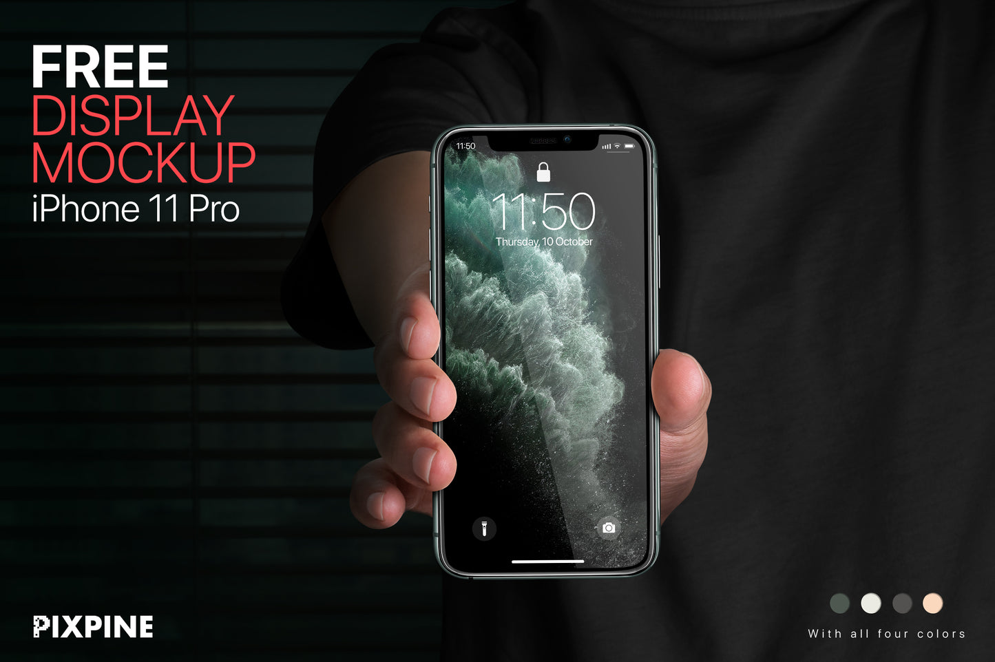 Free Iphone 11 Pro Mockup