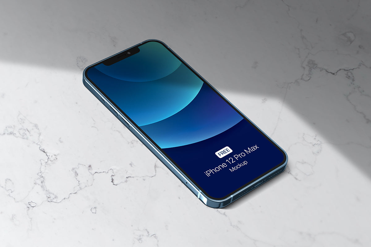 Free Iphone 12 Pro Max Mockup