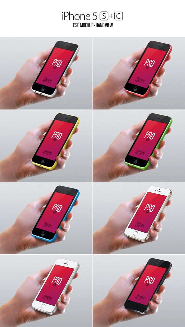 Free Iphone 5S & 5C Mockup