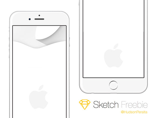 Free Iphone 6 & 6 Plus Mockups – Sketch