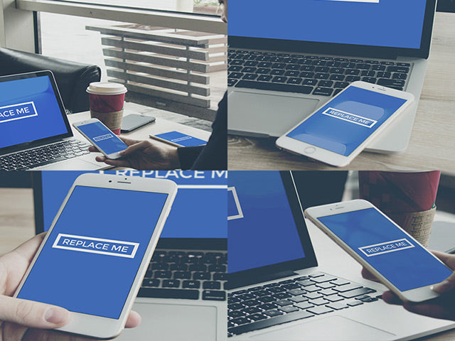 Free Iphone 6 Plus Mockup Set