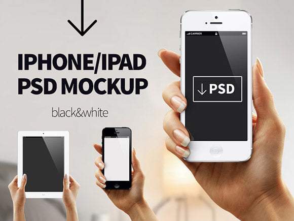 Free Iphone/Ipad Psd Mockup