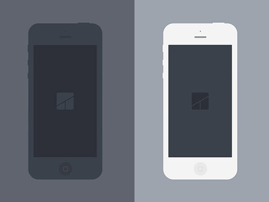 Free Iphone5 Ultra-Flat Mockups