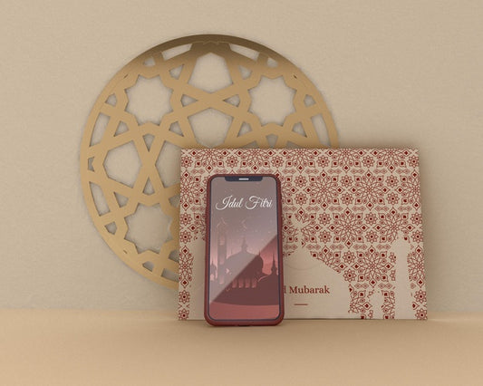 Free Islamic Shapes Concept Mock-Up Psd