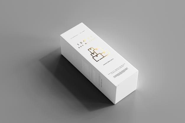 Free Isolated Box Mockup Psd