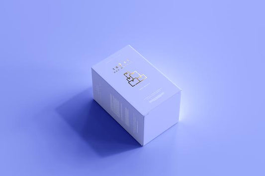 Free Isolated Box Mockup Psd