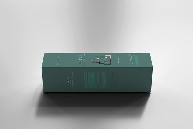 Free Isolated Box Mockup Psd