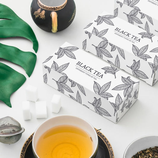 Free Isometric Tea Mockup Psd