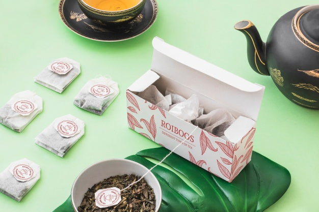 Free Isometric Tea Mockup Psd