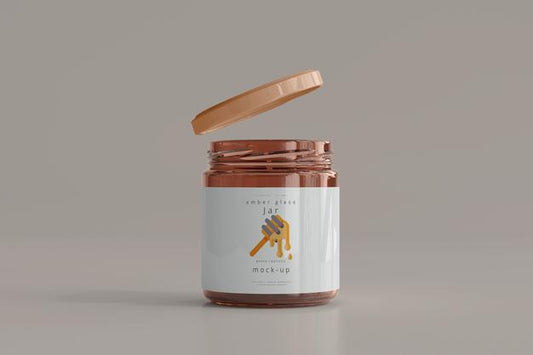 Free Jar Mockup Psd