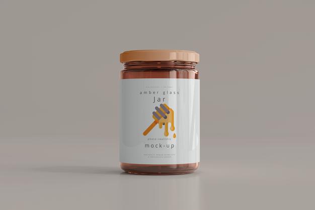 Free Jar Mockup Psd