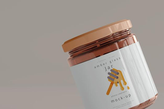 Free Jar Mockup Psd