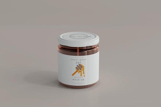 Free Jar Mockup Psd