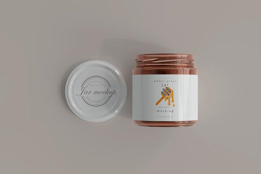 Free Jar Mockup Psd