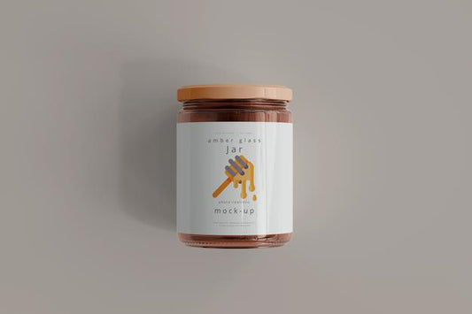 Free Jar Mockup Psd