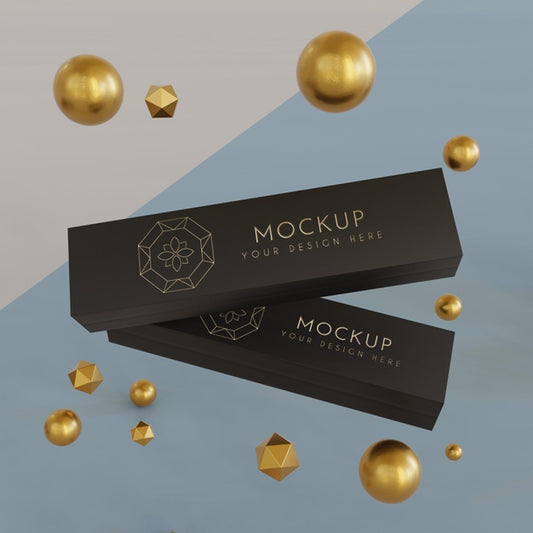 Free Jewelry Packaging Display Mock Up Psd