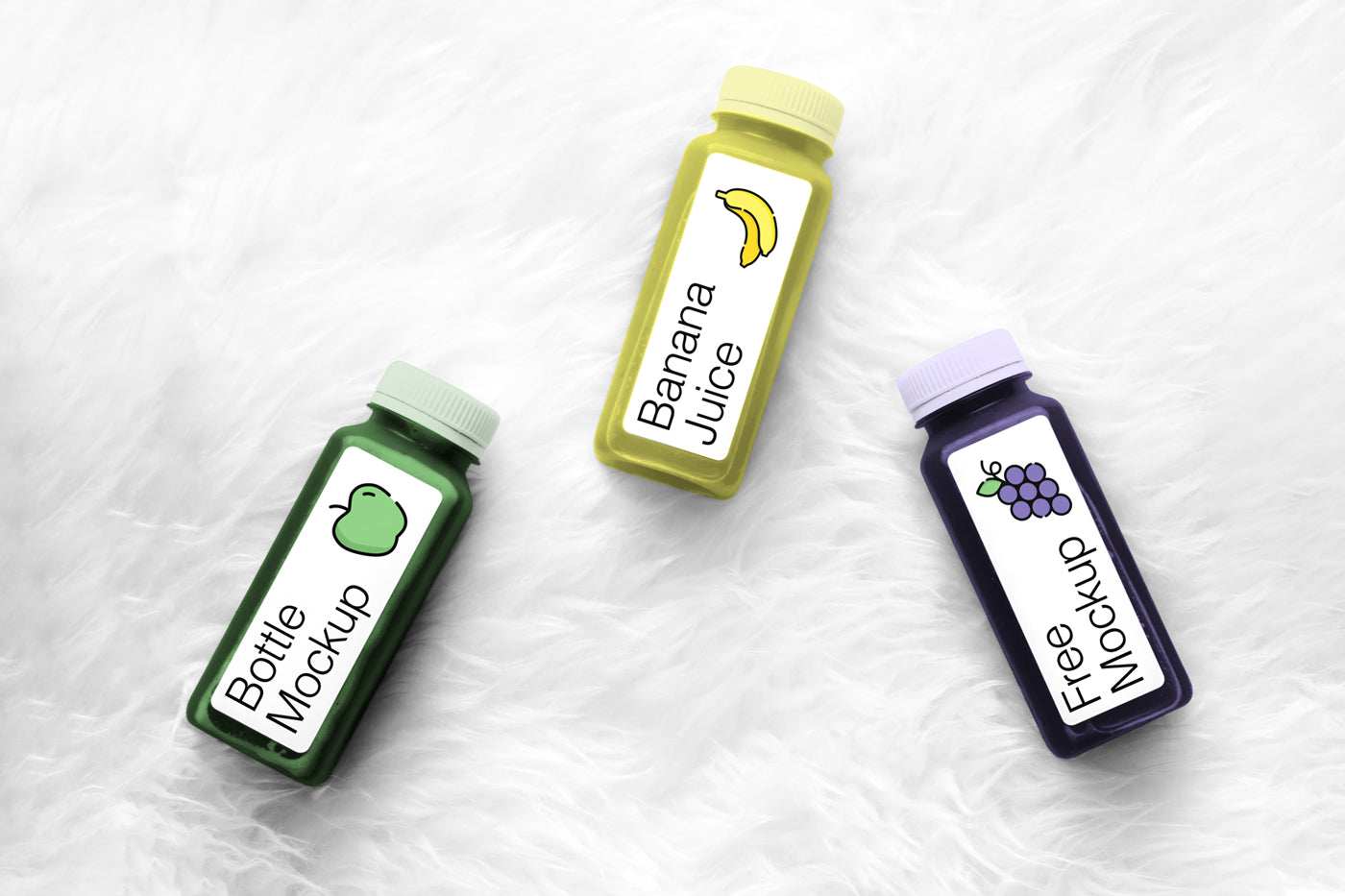 Free Juice Bottle Mockups