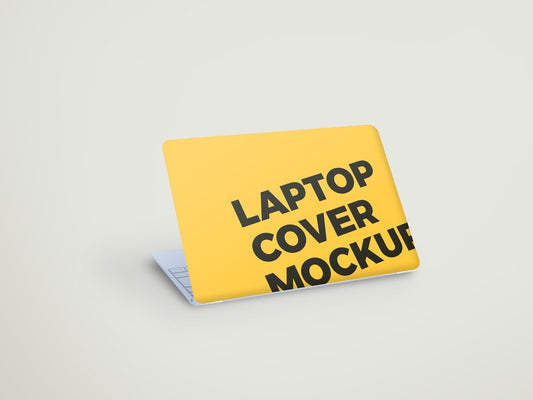 Free Laptop Cover Mockup