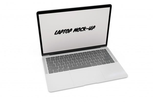 Free Laptop Mock-Up Isolated Psd