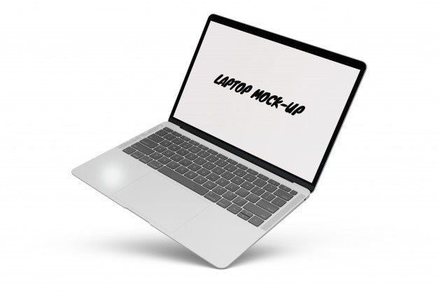 Free Laptop Mock-Up Isolated Psd