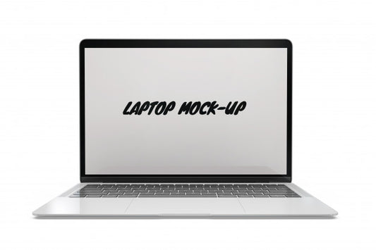 Free Laptop Mock-Up Isolated Psd