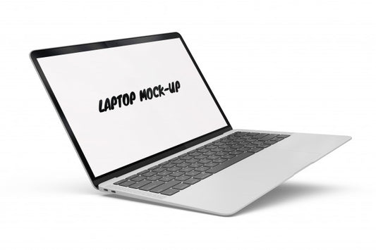 Free Laptop Mock-Up Isolated Psd