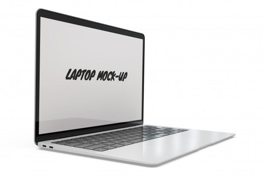 Free Laptop Mock-Up Isolated Psd