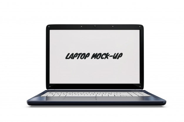 Free Laptop Mock-Up Isolated Psd