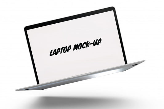 Free Laptop Mock-Up Isolated Psd