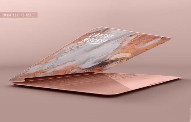 Free Laptop Mockup Design Psd Psd