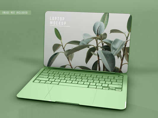 Free Laptop Mockup Design Psd