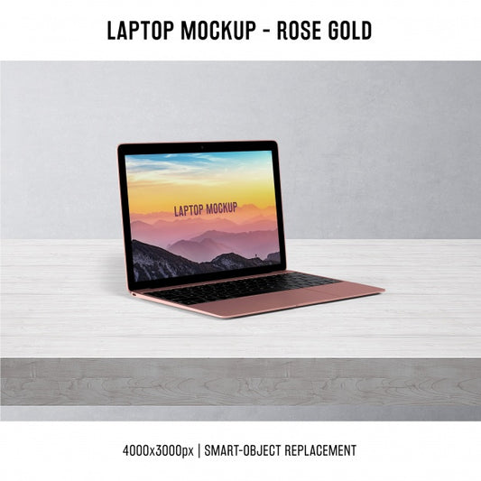 Free Laptop Screen Mockup Psd