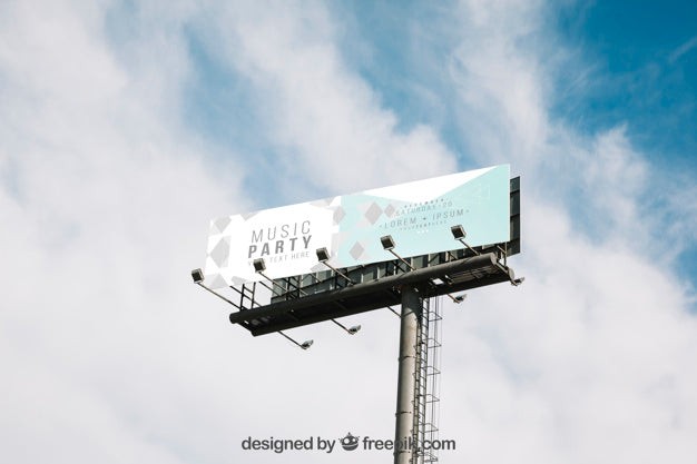 Free Large Billboard Mockup Psd