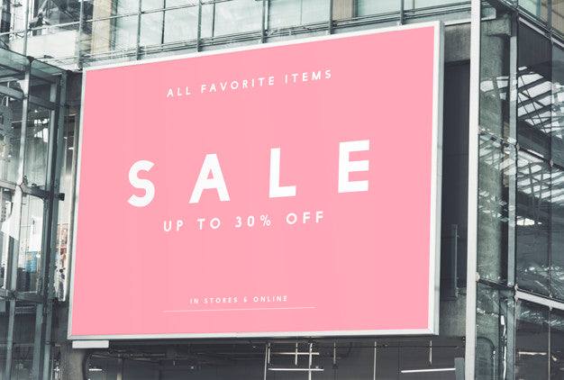 Free Large-Scale Rectangular Billboard Mockup Psd