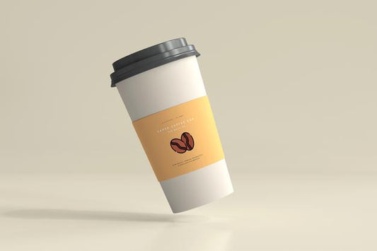 Free Large Size Paper Coffee Cup Mockup Psd