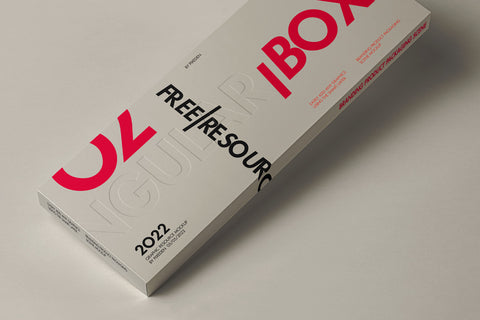 Free Long Psd Box Packaging Mockup