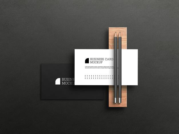 Free Luxury Business Card Mockup Psd