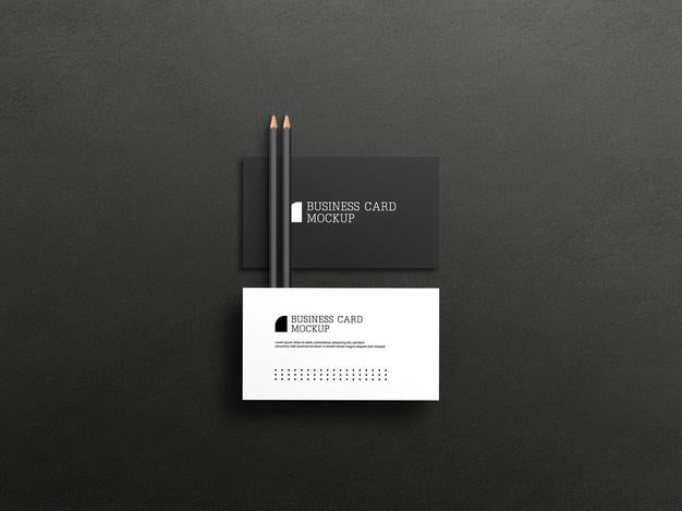 Free Luxury Business Card Mockup Psd