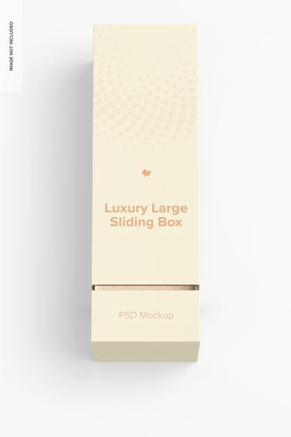 Free Luxury Large Sliding Box Mockup Psd