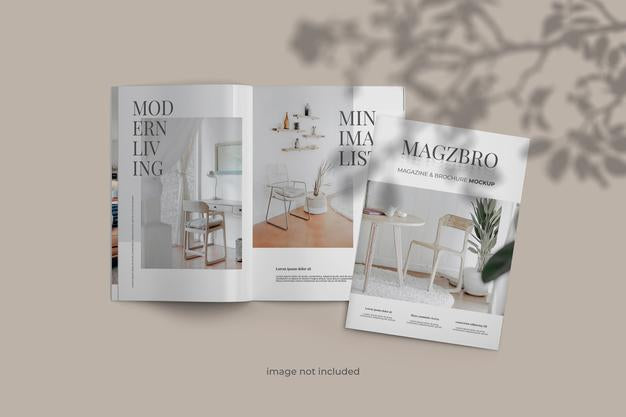 Free Magazine Mockup Psd