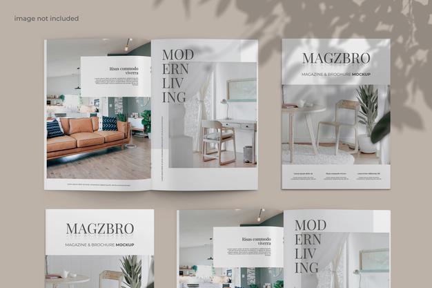 Free Magazine Mockup Psd