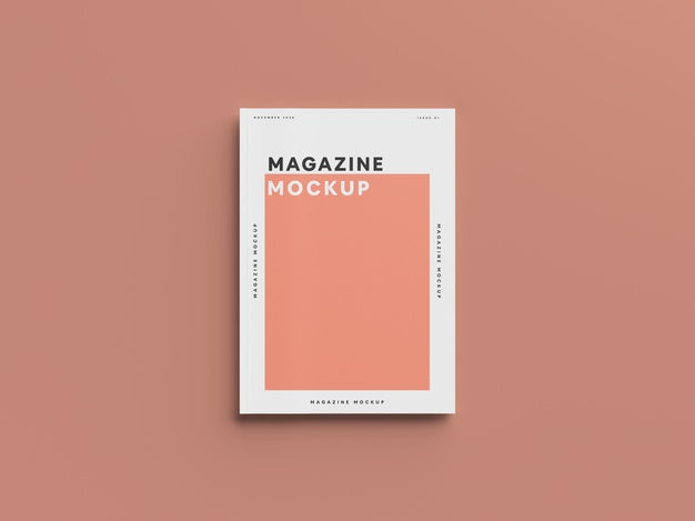 Free Magazine Mockup Psd