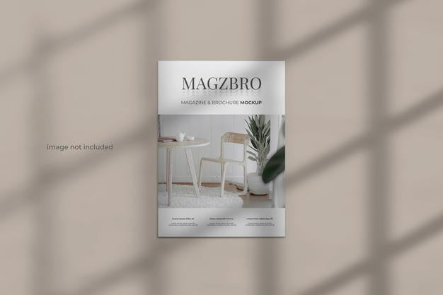 Free Magazine Mockup Psd