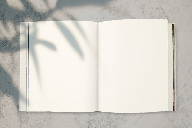 Free Magazine Mockup With A Blank Space Psd