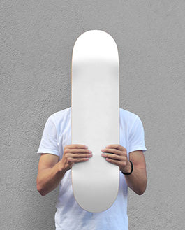 Free Man Holding Skateboard Mockup Psd