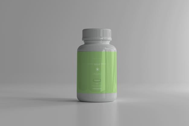 Free Medicine Bottle Mockup Psd