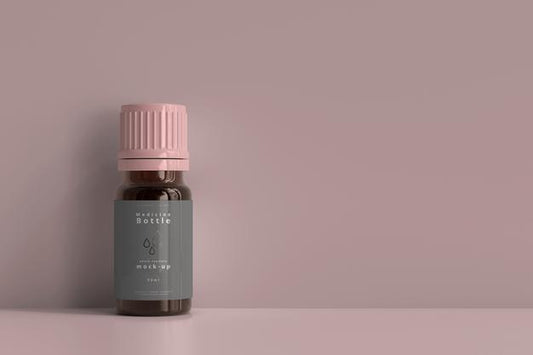 Free Medicine Bottle Mockup Psd