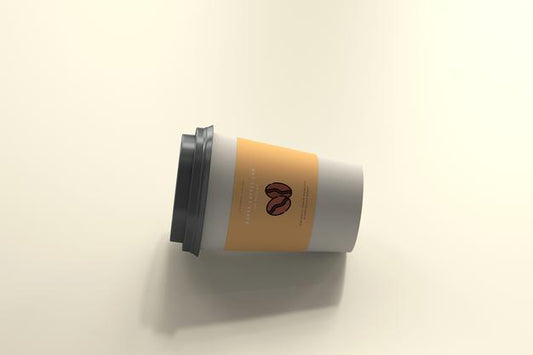 Free Medium Size Paper Coffee Cup Mockup Psd